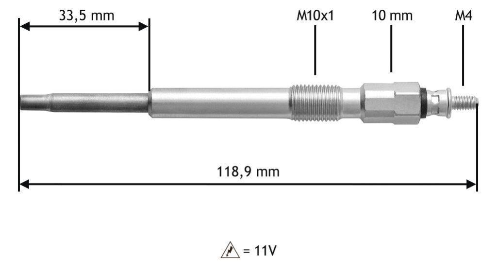 Bougie de préchauffage VALEO ref. 345152